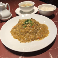 莉苑 - 上海蟹の餡掛け焼きそば