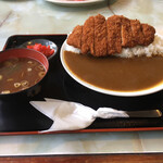ニュー大黒 - カツカレー大　+味噌汁