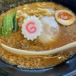 一風堂 - 川越醤油豚骨ラーメン大盛り。900円