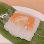 笹寿し　伍十 - 笹寿司、鮭