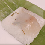 笹寿し　伍十 - 笹寿司、鯛