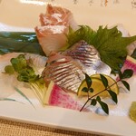 ツバメキッチン - お刺身３点盛り