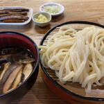 元祖田舎っぺうどん - きのこ汁もりうどん　600円