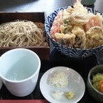 手打ち蕎麦 銀杏 - 天丼御膳