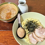 春紀 - 塩つけめん（味玉付￥750）8/31/2012　82点