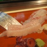 辰美寿し - シメ鯖、ヒラメ、エンガワ
