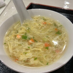 潮州 - 海鮮風味の卵スープ