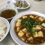 三番館 - 麻婆豆腐+定食