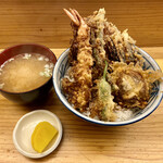 Tempura Ishihara - 夢にまで見た天丼はいい景色