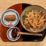 Teuchi Udon Tateyama - ごぼう天うどん ¥800