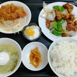 中国料理 徳涌 - 「酢豚定食」850円