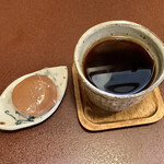 ジャム cafe 可鈴 - +200円で付けたホットコーヒー(ミニドラはサービス)