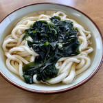 谷本うどん - わかめうどん(大)¥260-