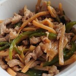 陳麻家  秋田外旭川店 - 豚肉と細切りピーマンの炒めもの