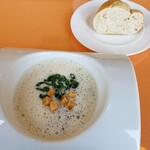 創菜欧風料理 ル ポタジェ - スープとパン