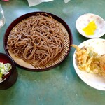めん処ふたば - 料理写真:ざるそば３８０円