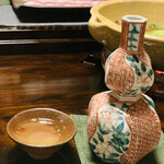 比良山荘 - ◎一般には販売されていない、八海山の大吟醸を特別に飲ませてくれた。