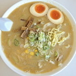 オーモリラーメン - 味玉みそラーメン（￥810）9/1/2012