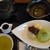 茶今天 - 料理写真:抹茶アイスあんみつ＆お茶セット（７００円）