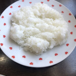 印度屋キッチン - ミニライス（ナンセットおかわり）