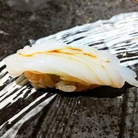 梅田 鮨 個室 みや川 - アオリイカ