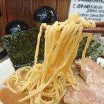 らーめん 喜輪 - 丸山製麺 中太ツルモチ麺