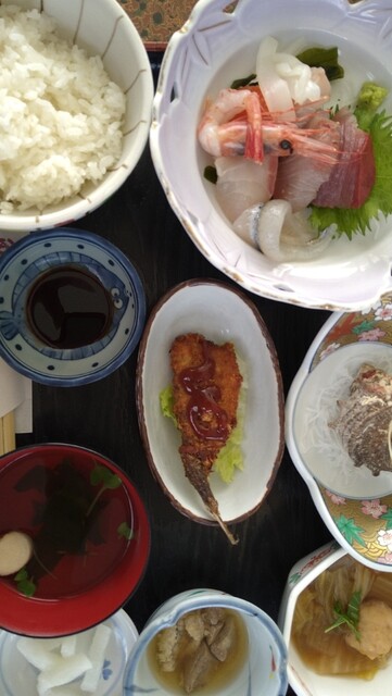 魚山亭 ぎょさんてい 上道 魚介料理 海鮮料理 食べログ