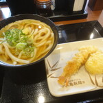 丸亀製麺  - かけうどんランチセット