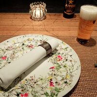 au deco - セッティング（ローゼンタールのフルール・ソヴァージュ）