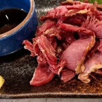 串カツ田中 - 割いて食べる干し肉なので「サイボシ」