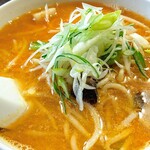 らーめん 味源 - 半ラーメンのオロチョン【Dec.2020】