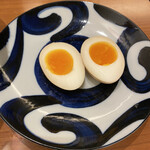 toukyounochuukasobachiyogami - 食べログクーポンで煮卵をゲット