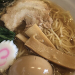 鳥空海 - ラーメン(醤油) 780円＋煮玉子 120円