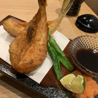和食 いぶり別邸 有楽町店 - ふぐの唐揚げ