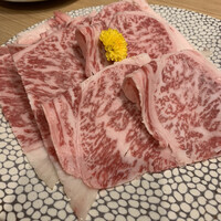 和食 いぶり別邸 有楽町店 - A5黒毛和牛サーロインのしゃぶしゃぶ