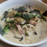 今日和 - いろいろ野菜のクリームスープ　