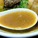 雨は、やさしく - 白肝煮干《味噌》～中の方のスープ～