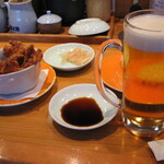 函館市場 - とりあえず生ビール