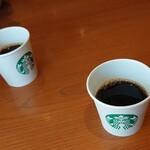 スターバックスコーヒー - 待っている間にコーヒー出してくれた。