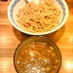 めいげんそ - 濃厚つけ麺（胚芽麺）　並盛り　２４０ｇ