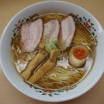 煮干鰮らーめん 圓 八王子本店 - 12/08/21 煮干らーめん　大盛