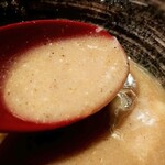 つけ麺の店 旭 - 魚介豚骨つけ麺(並盛)