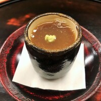 赤坂 菊乃井 -  赤蕪蒸し 海老餡かけ