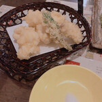 スシハウス潮 - 白子の天ぷら♥