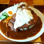 神戸トルコライス - 料理写真:かつトルコ大 税込800円+100円