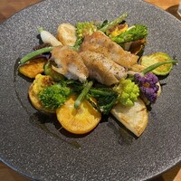 レストラン ビブ - 宮崎県産若鶏もも肉のロースト