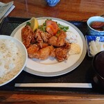 かとう - 唐揚げ定食