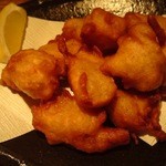 清 - 名物ホルモン揚げです