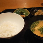 車力門 ちゃわんぶ - ご飯セット