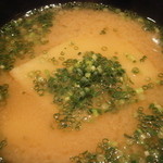 車力門 ちゃわんぶ - 京揚げの味噌汁